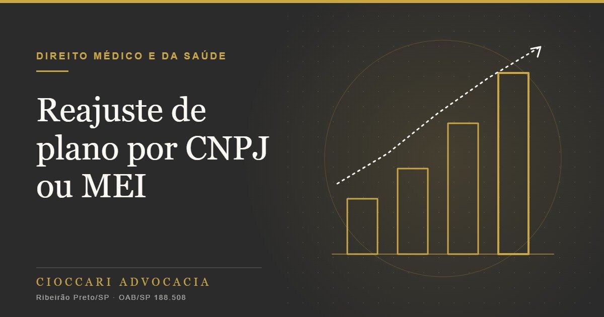 Reajuste de plano de saúde por CNPJ ou MEI: como contestar o aumento