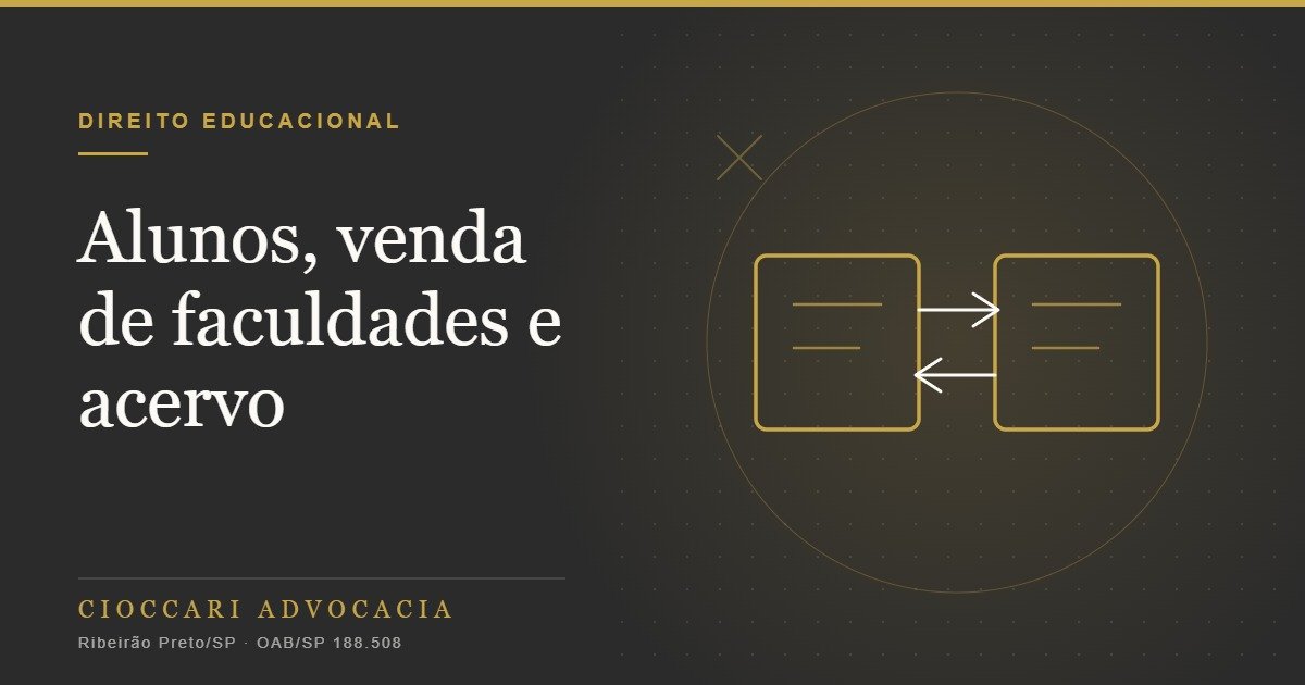 Alunos transferidos sem aval, fusão de mantenedoras e acervo acadêmico: o que a regra permite